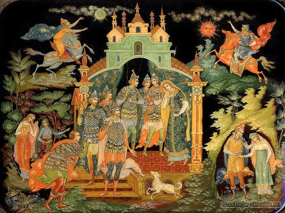 Видеотрансляция «Сказка о мёртвой царевне и о семи богатырях»