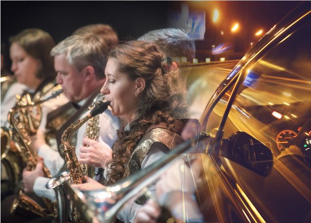 Премьера концертной программы «Лечу по встречной…» в исполнении концертного оркестра духовых инструментов «Сургут Экспресс-Бэнд»