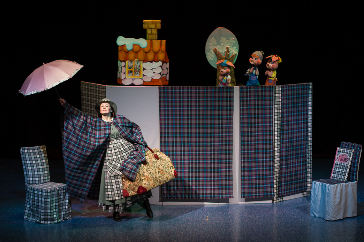 Театр актёра и куклы «Петрушка». Cпектакль «Три поросенка» (0+)