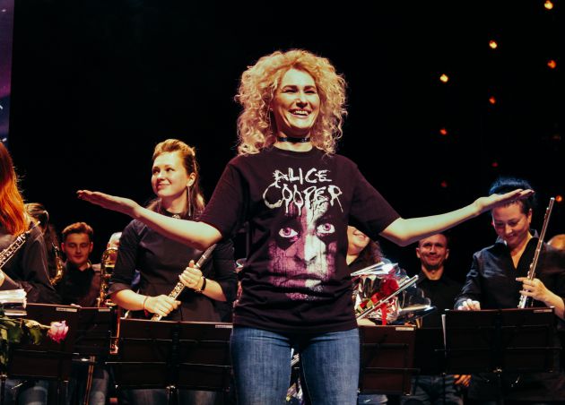 Премьера концертной программы «Легенды русского рока». Оркестр «Сургут Экспресс-Бэнд» и рок-группа Юрия Ануфриева (Сургут)