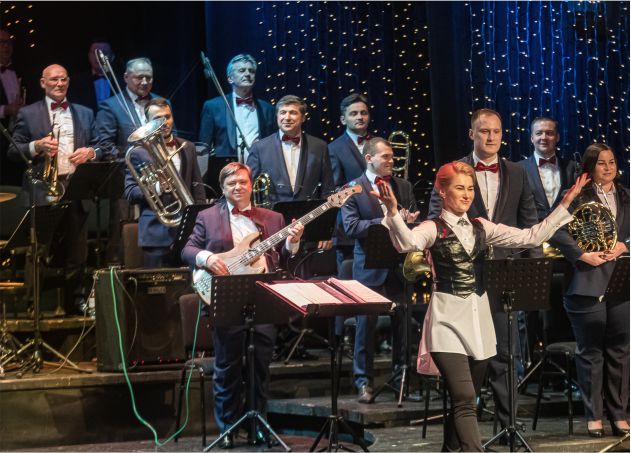 Премьера концертной программы «Время выбирать» в исполнении концертного оркестра духовых инструментов «Сургут Экспресс-Бэнд» 