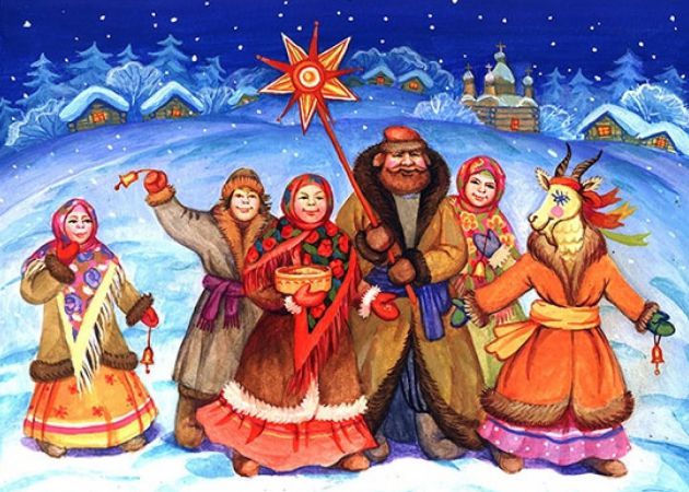 Концертная программа «Коляда пришла!» Ансамбль песни «Отрада»