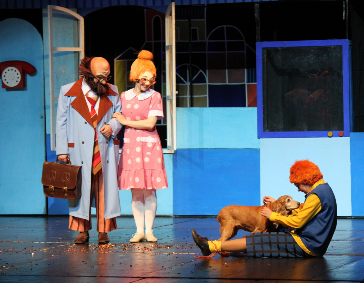 Спектакль «Малыш и Карлсон». Театр актёра и куклы «Петрушка»