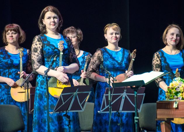 Праздничная концертная программа «Лапти-шоу». Оркестр «Былина»