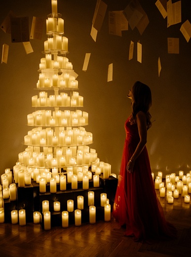 Волшебный свет Рождества. Lumisfera и 3000 свечей