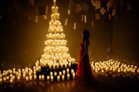 Волшебный свет Рождества. Lumisfera и 3000 свечей