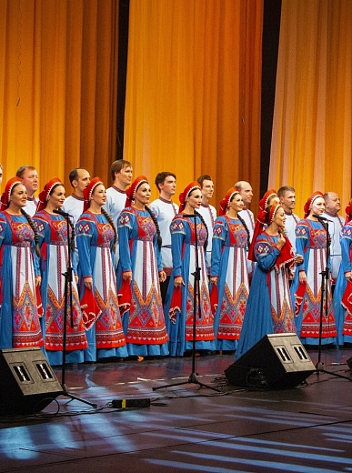 Концерт Волжского хора